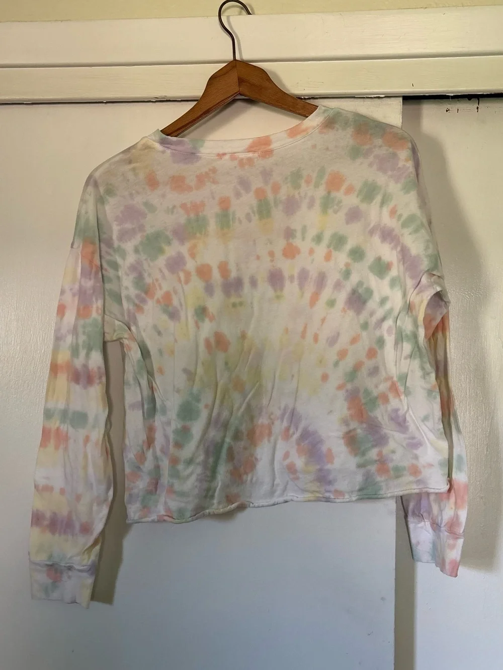 Z Supply 100% cotton tie dye long sleeve tee size XS